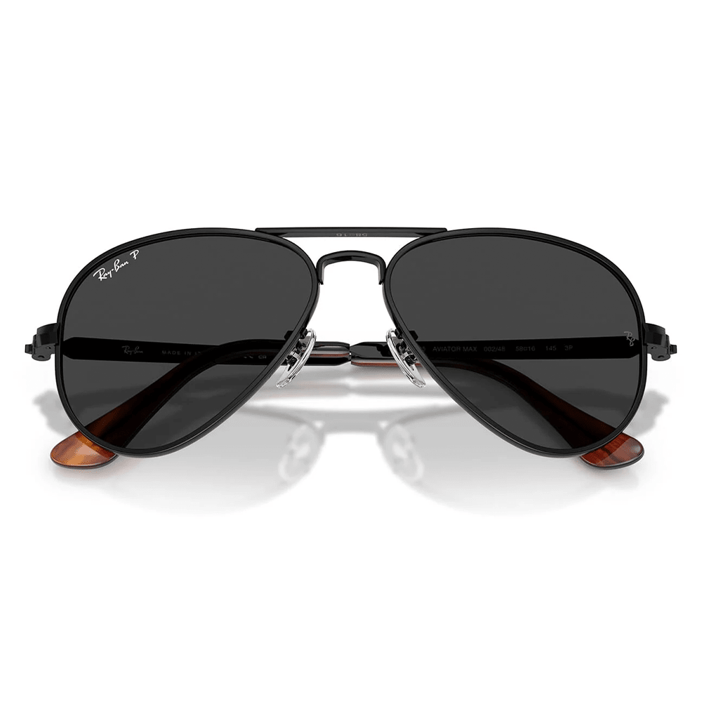 Ray-Ban Aviator Max RB3925 Polarized Sunglasses - 002/48, Size 58