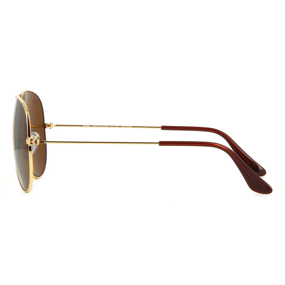 Ray-Ban Aviator RB3025 Polarized Sunglasses - 001/57, Size 58