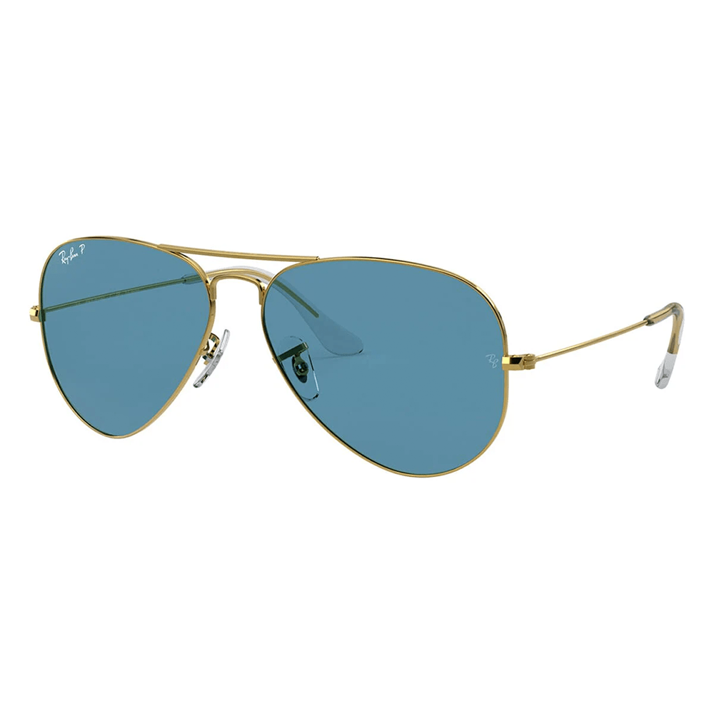 Ray-Ban Aviator RB3025 Polarized Sunglasses - 9196S2, Size 58
