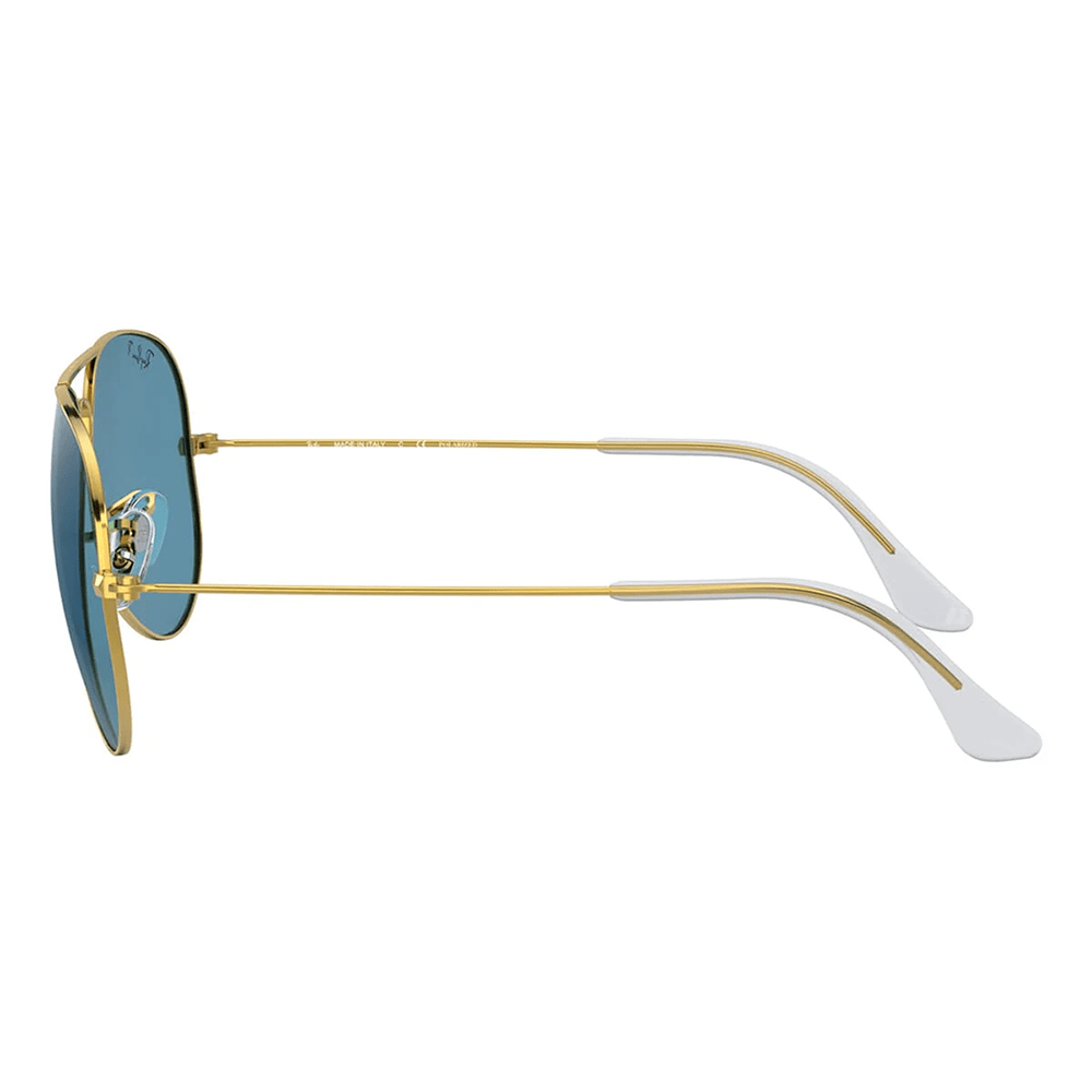 Ray-Ban Aviator RB3025 Polarized Sunglasses - 9196S2, Size 62