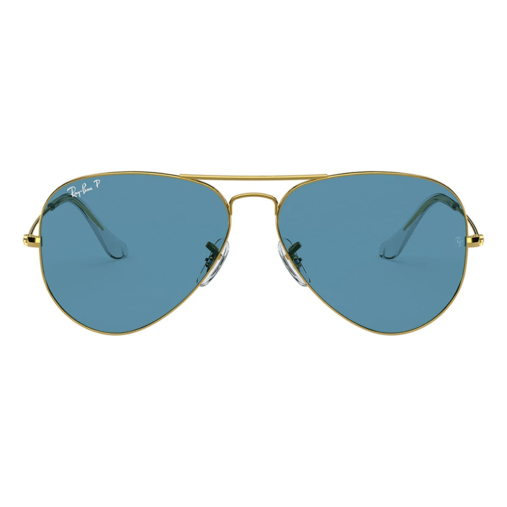Ray-Ban Aviator RB3025 Polarized Sunglasses - 9196S2, Size 62