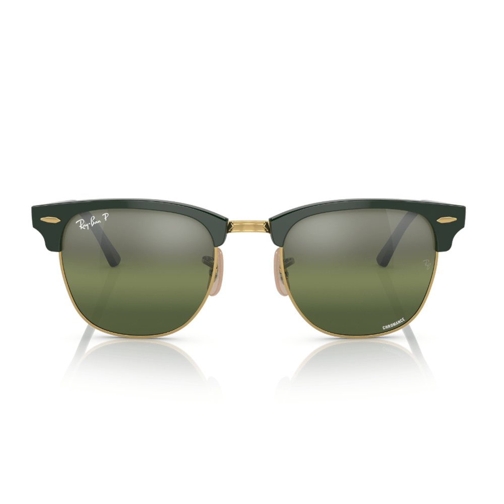 Ray-Ban Clubmaster RB3016 Polarized Sunglasses - 1368G4, Size 49