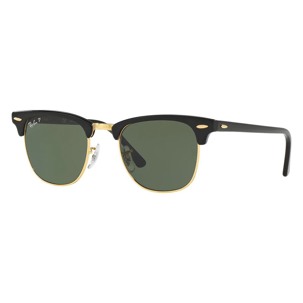Ray-Ban Clubmaster RB3016 Polarized Sunglasses - 901/58, Size 49