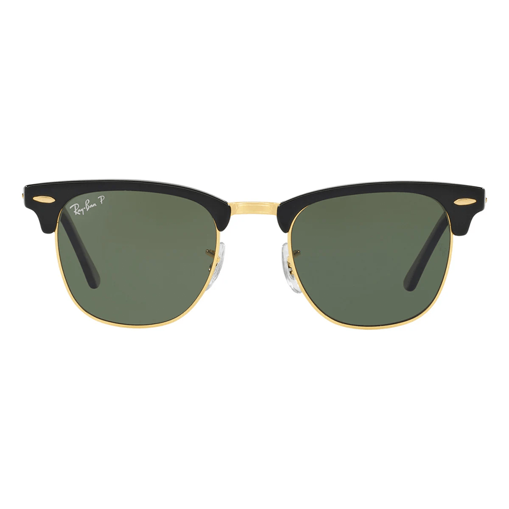 Ray-Ban Clubmaster RB3016 Polarized Sunglasses - 901/58, Size 55
