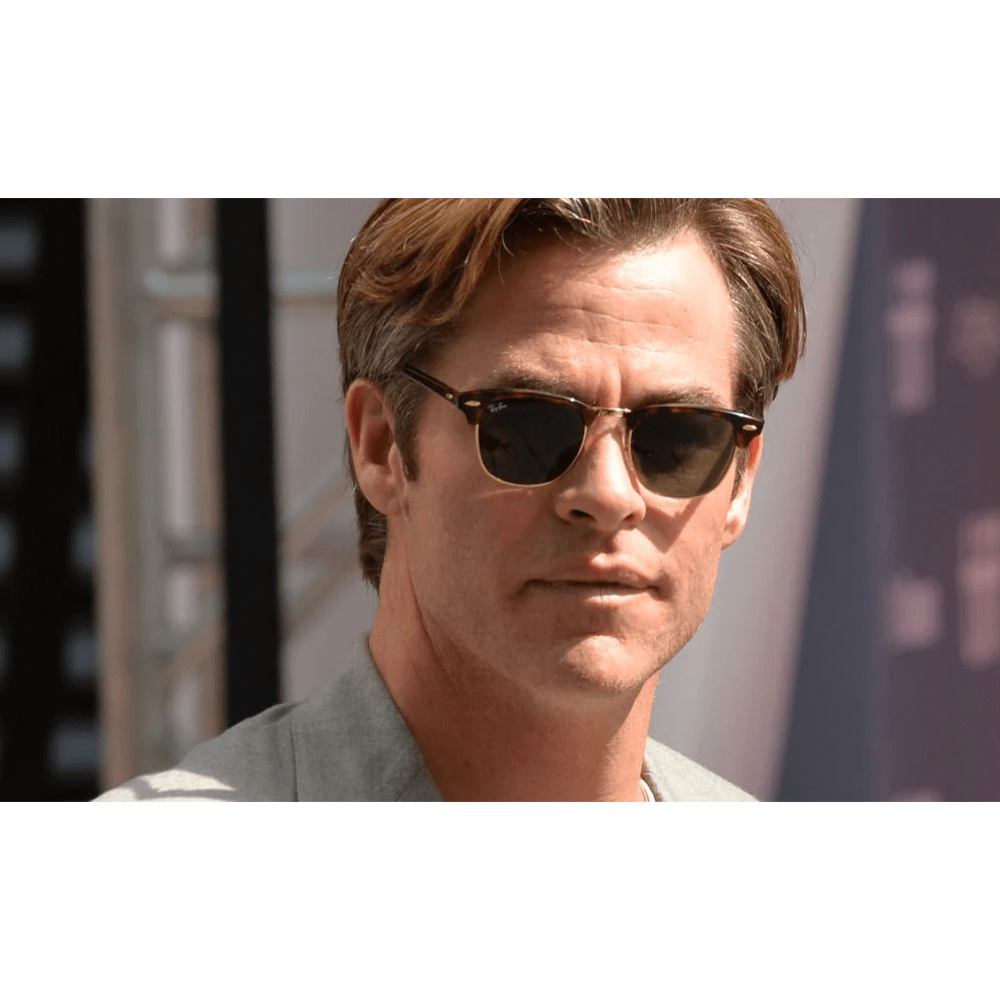 Ray-Ban Clubmaster RB3016 Polarized Sunglasses - 990/58, Size 49