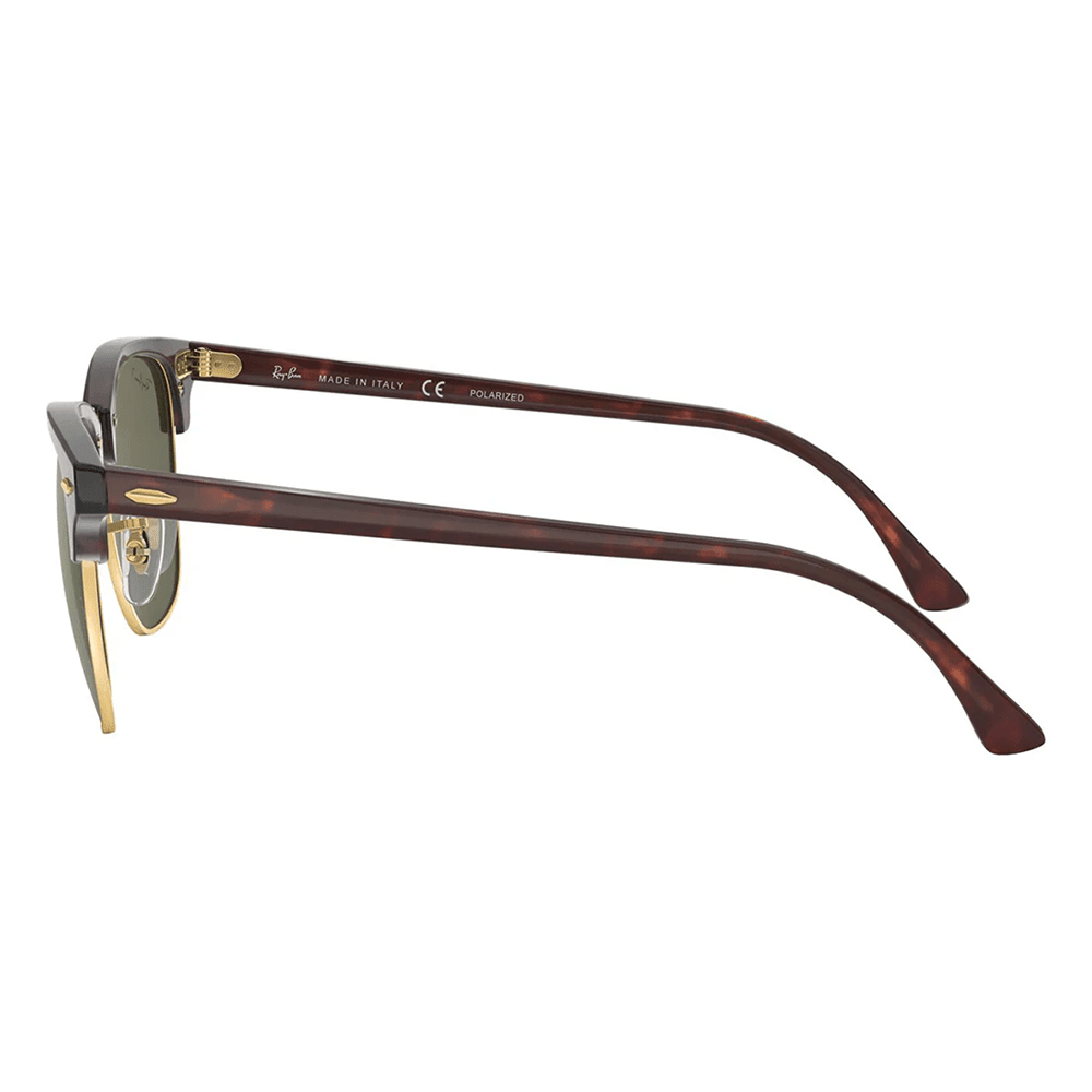 Ray-Ban Clubmaster RB3016 Polarized Sunglasses - 990/58, Size 49