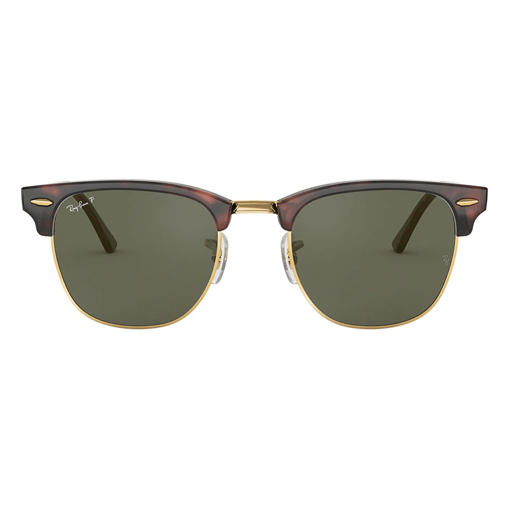 Ray-Ban Clubmaster RB3016 Polarized Sunglasses - 990/58, Size 51