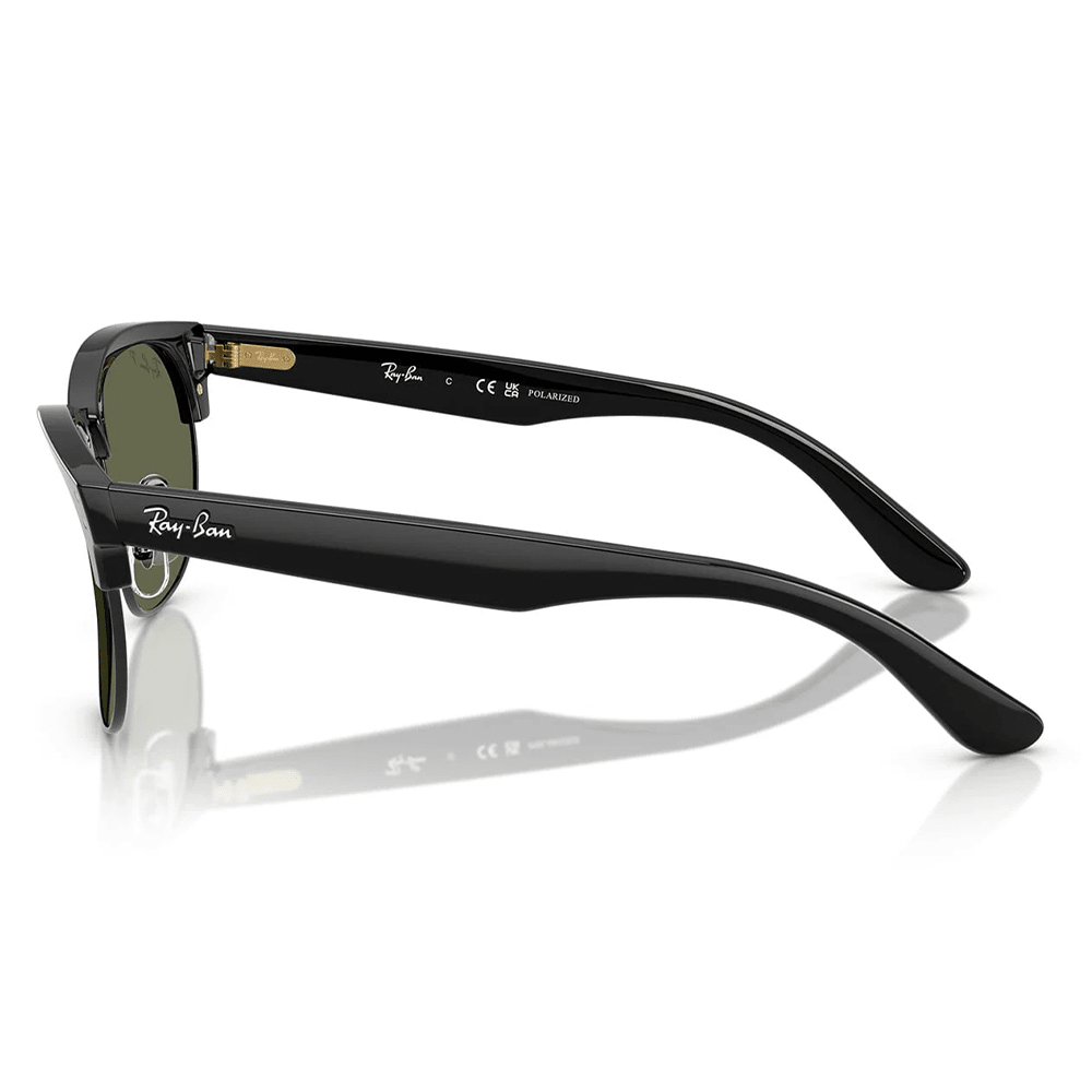 Ray-Ban Clubmaster Reverse RBR0504S Polarized Sunglasses - 67839A, Size 51