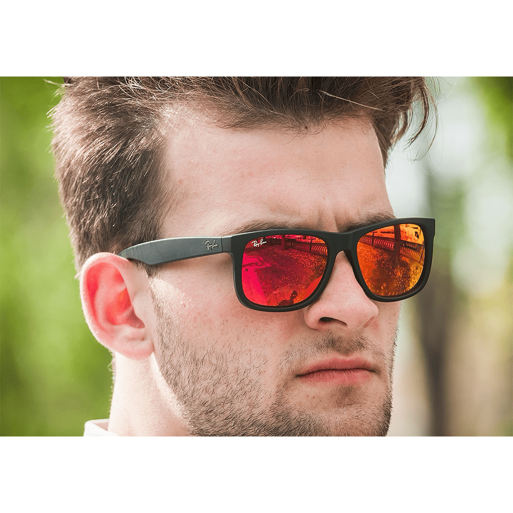 Ray-Ban Justin RB4165 Sunglasses - 622/6Q, Size 55