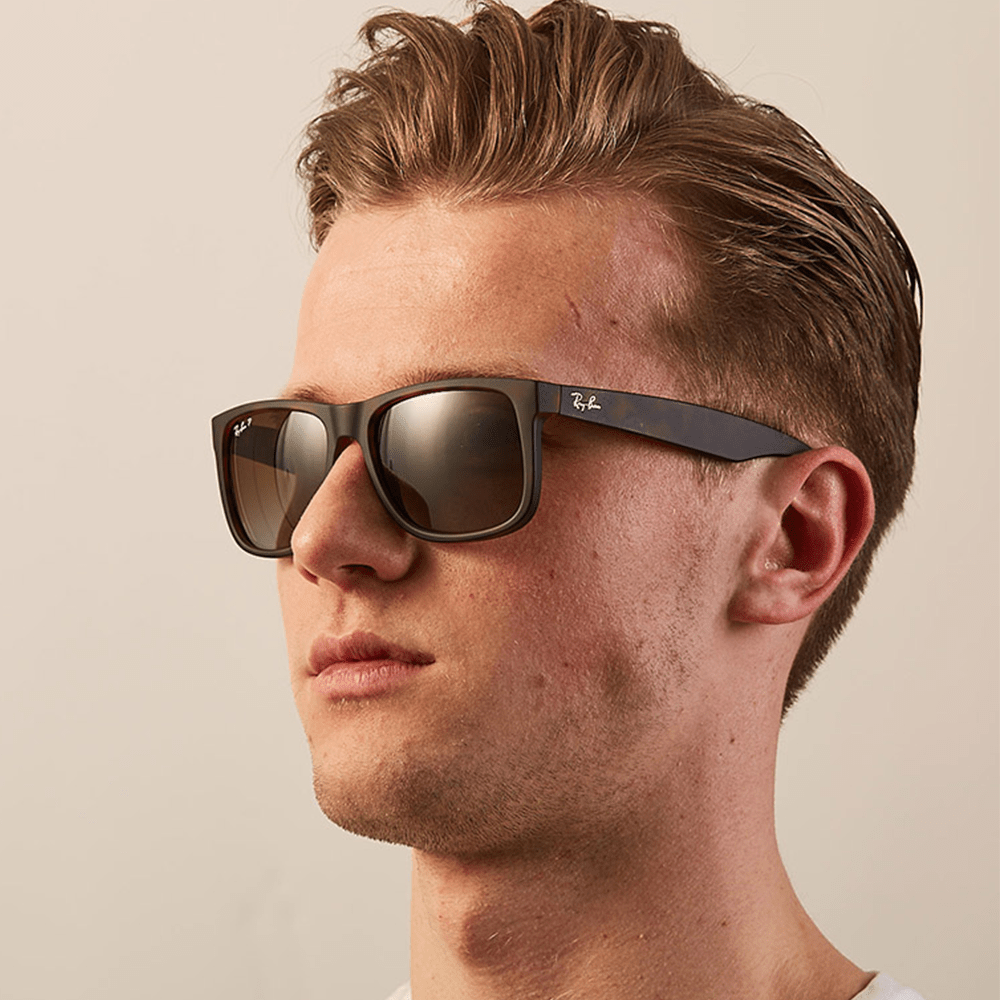 Ray-Ban Justin RB4165 Polarized Sunglasses - 865/87