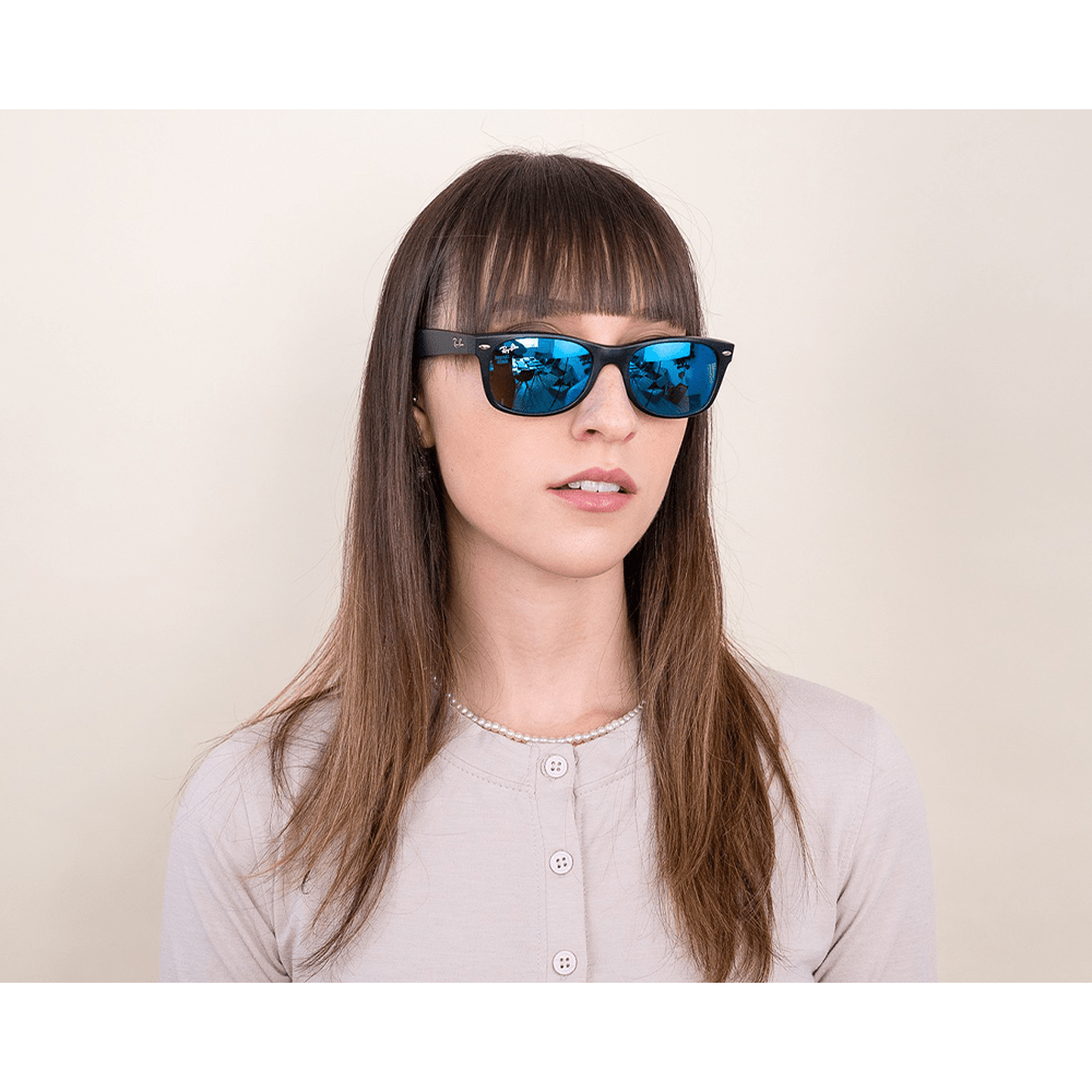 Ray-Ban New Wayfarer RB2132 Sunglasses - 622/17, Size 52