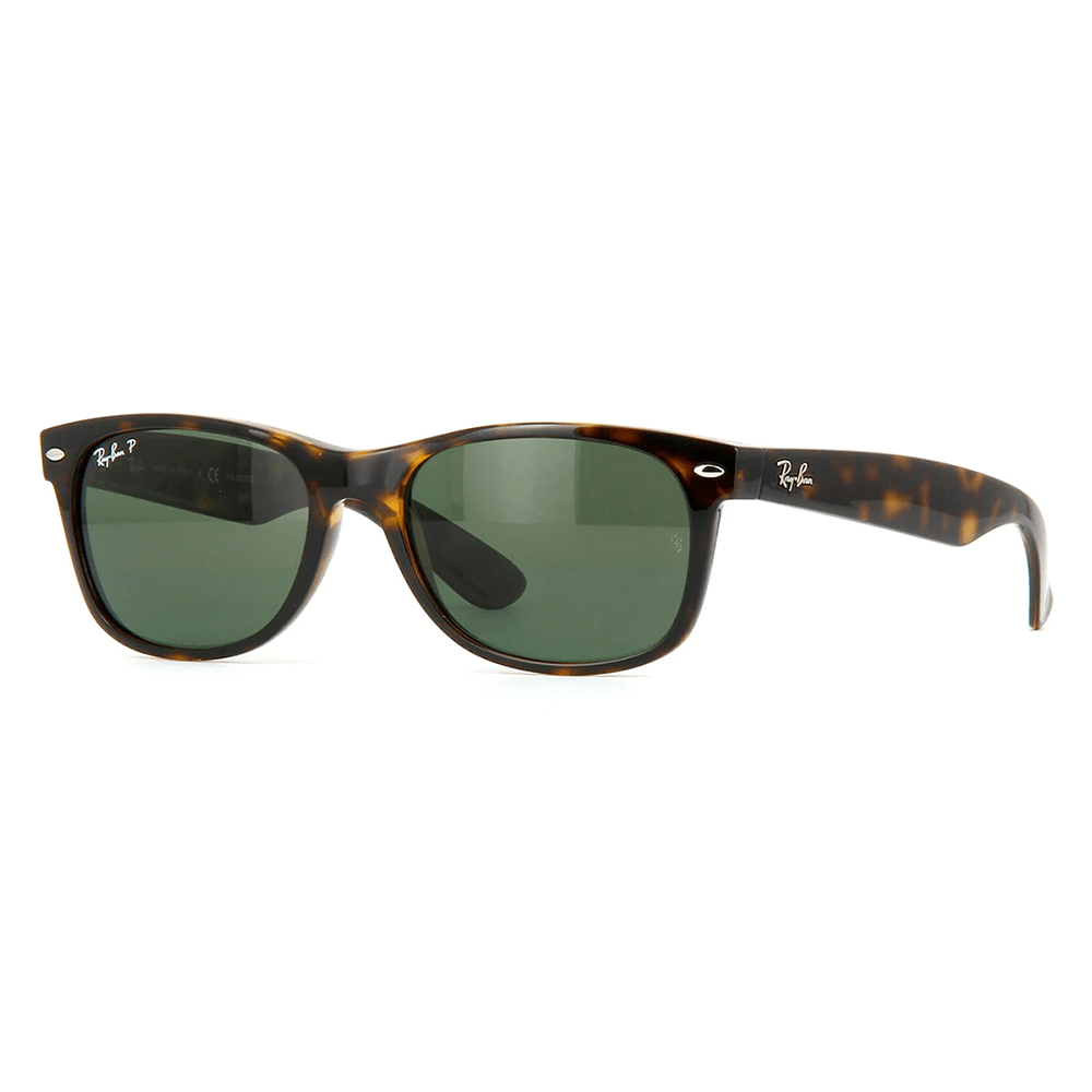 Ray-Ban New Wayfarer RB2132 Polarized Sunglasses - 902/58, Size 52