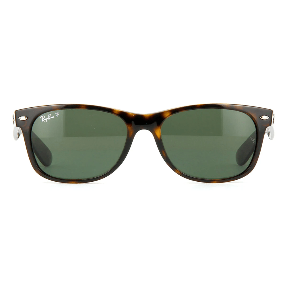 Ray-Ban New Wayfarer RB2132 Polarized Sunglasses - 902/58, Size 55