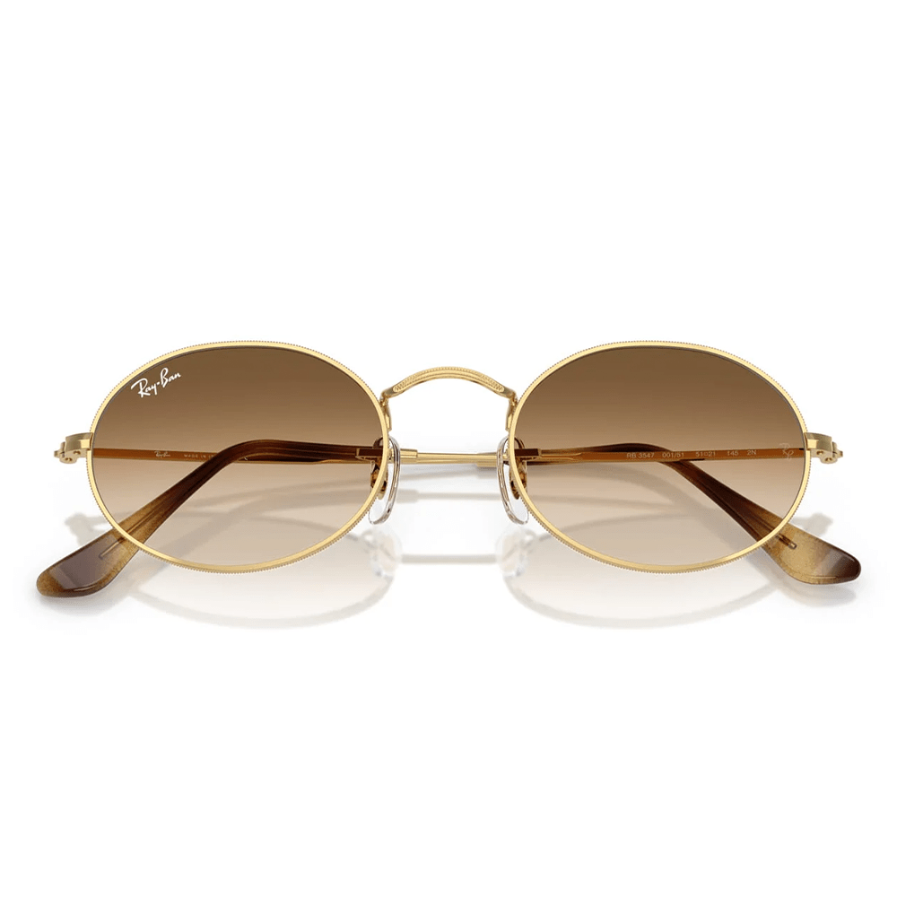 Ray-Ban Oval RB3547 Sunglasses - 001/51, Size 54