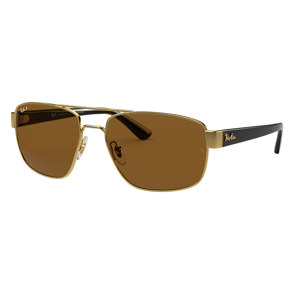 Ray-Ban RB3663 001/57 Polarized Sunglasses