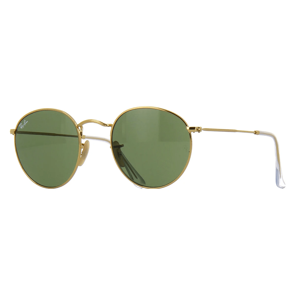 Ray-Ban Round Metal RB3447 Sunglasses - 001, Size 50
