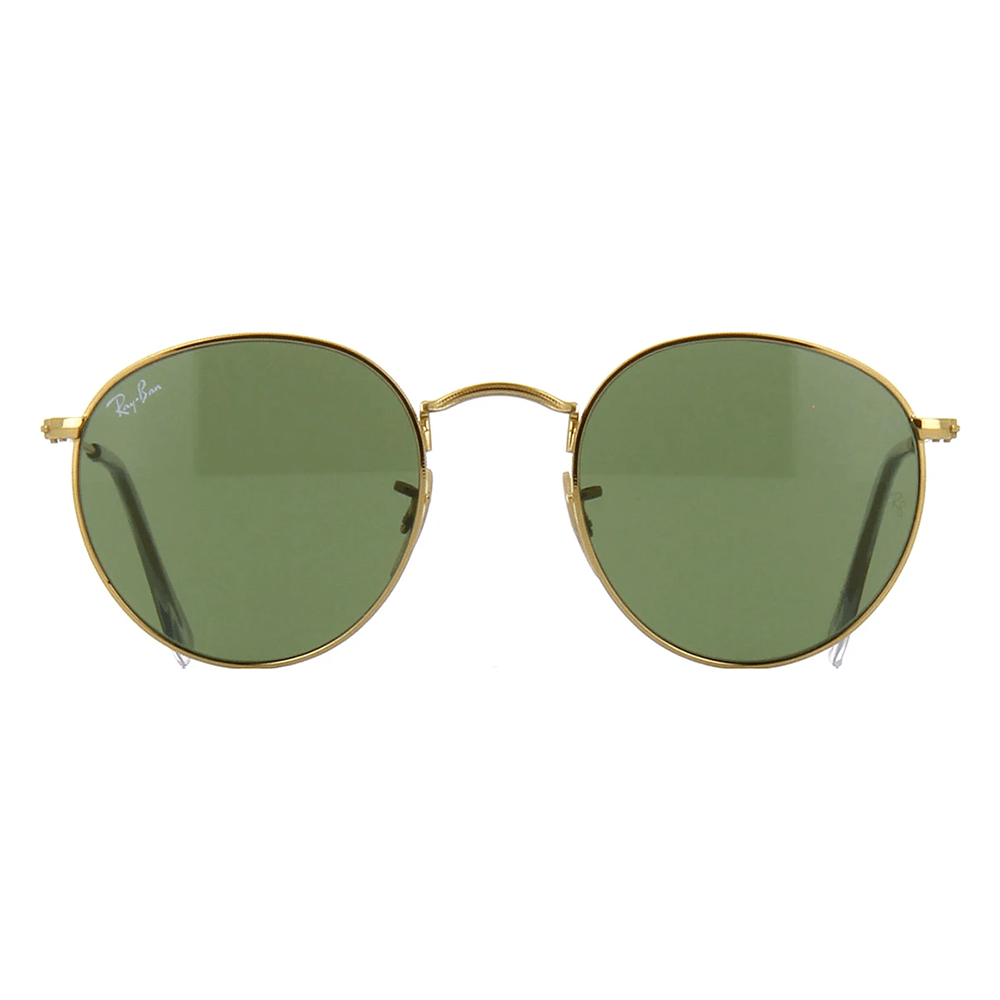 Ray-Ban Round Metal RB3447 Sunglasses - 001, Size 50