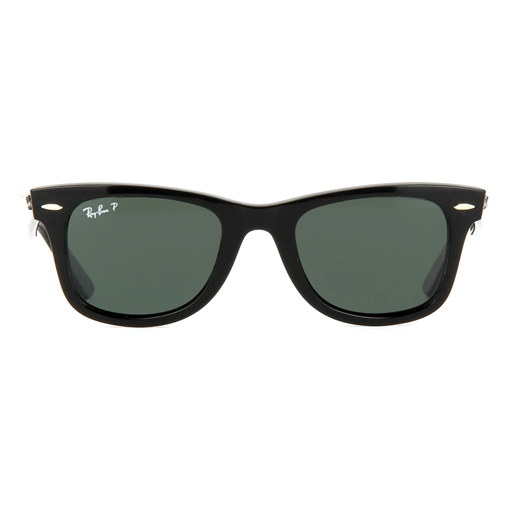 Ray-Ban Wayfarer RB2140 Polarized Sunglasses - 901/58, Size 54