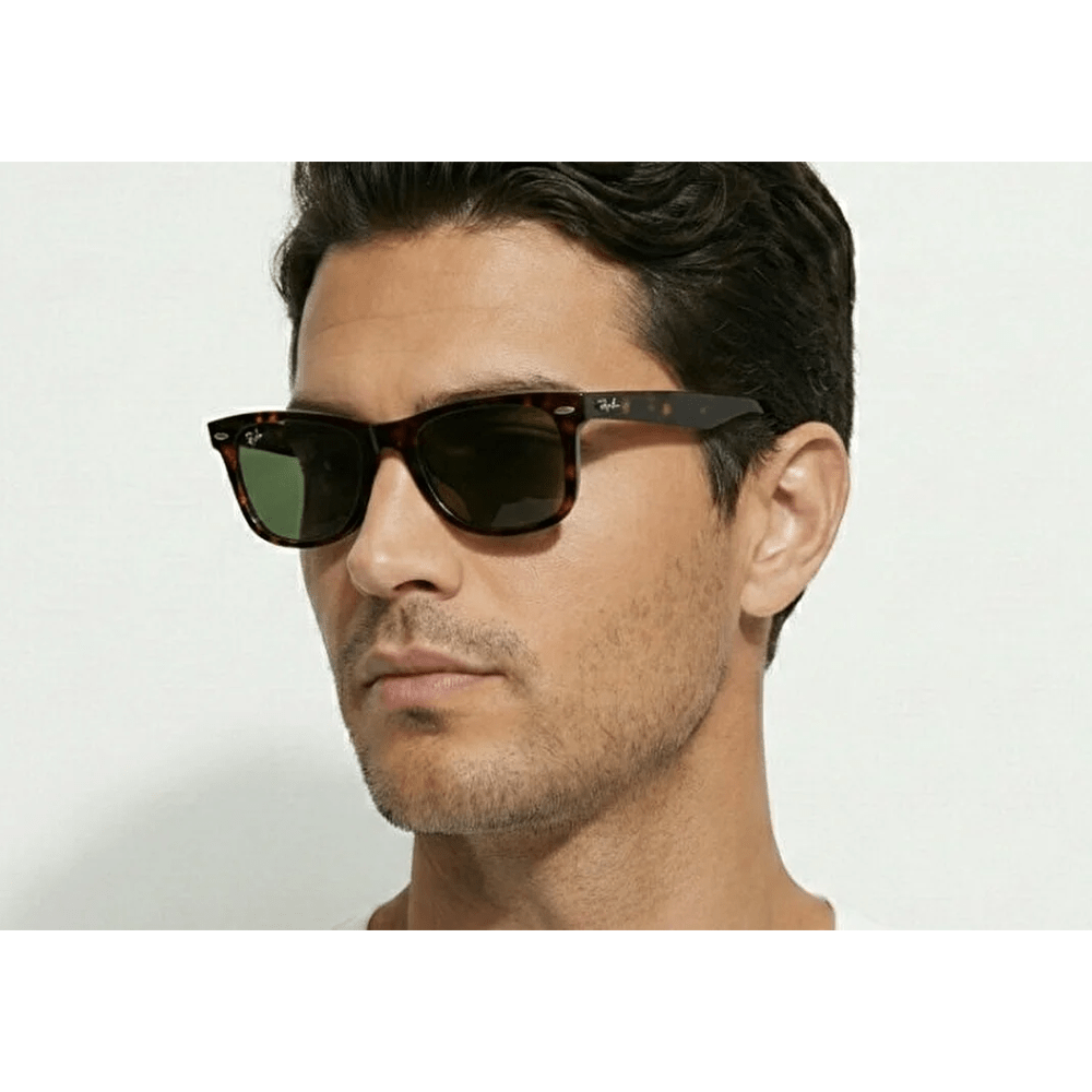 Ray-Ban Wayfarer RB2140 Polarized Sunglasses - 902/58